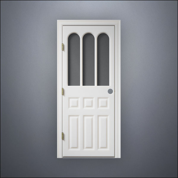 Rounded Rutherford Window Door - Thin Frame