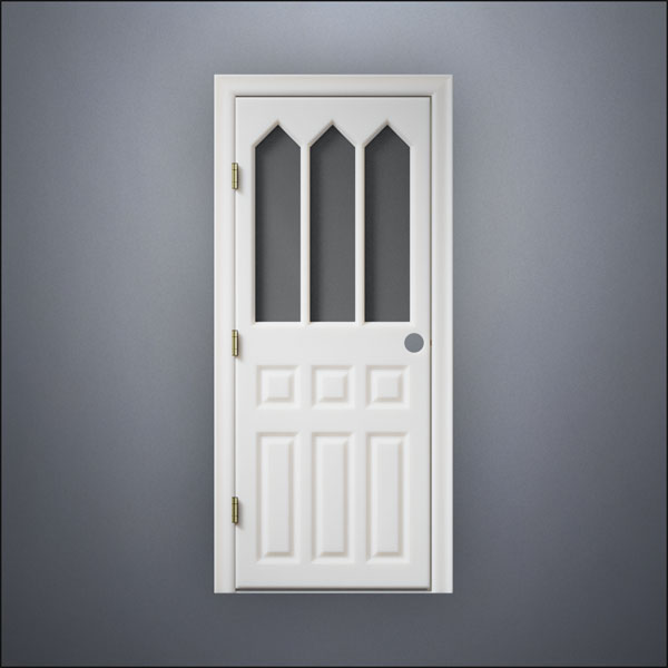 Steepled Rutherford Window Door - Thin Frame