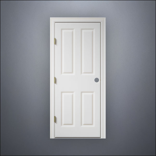 Split Carrara Door - Thin Frame