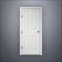 Split Carrara Door - Thin Frame