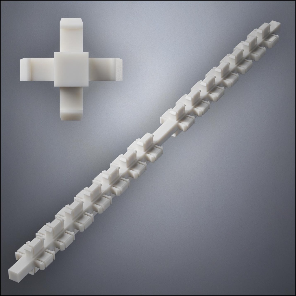 Floor Connector ('+' Shape)