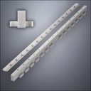 Floor Connector - (Inline Shape)