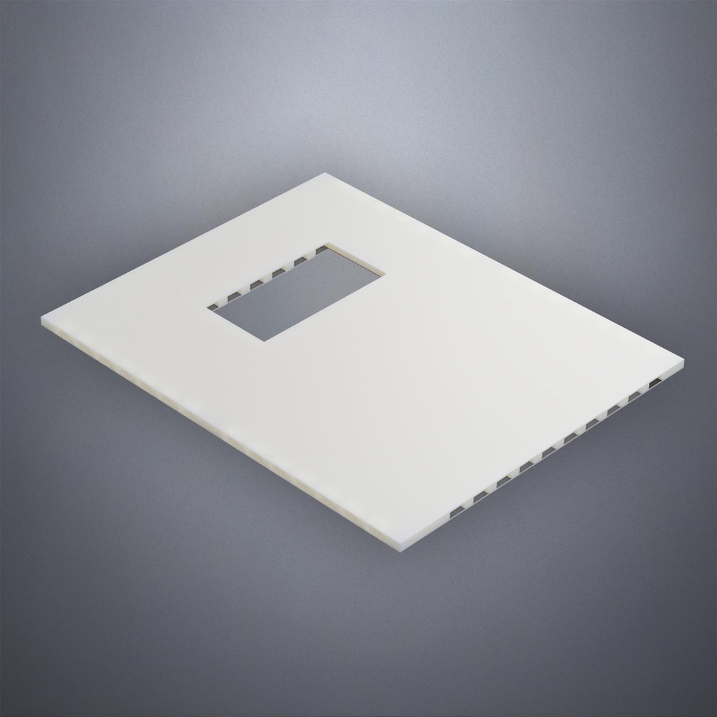 Wall With Narrow Window