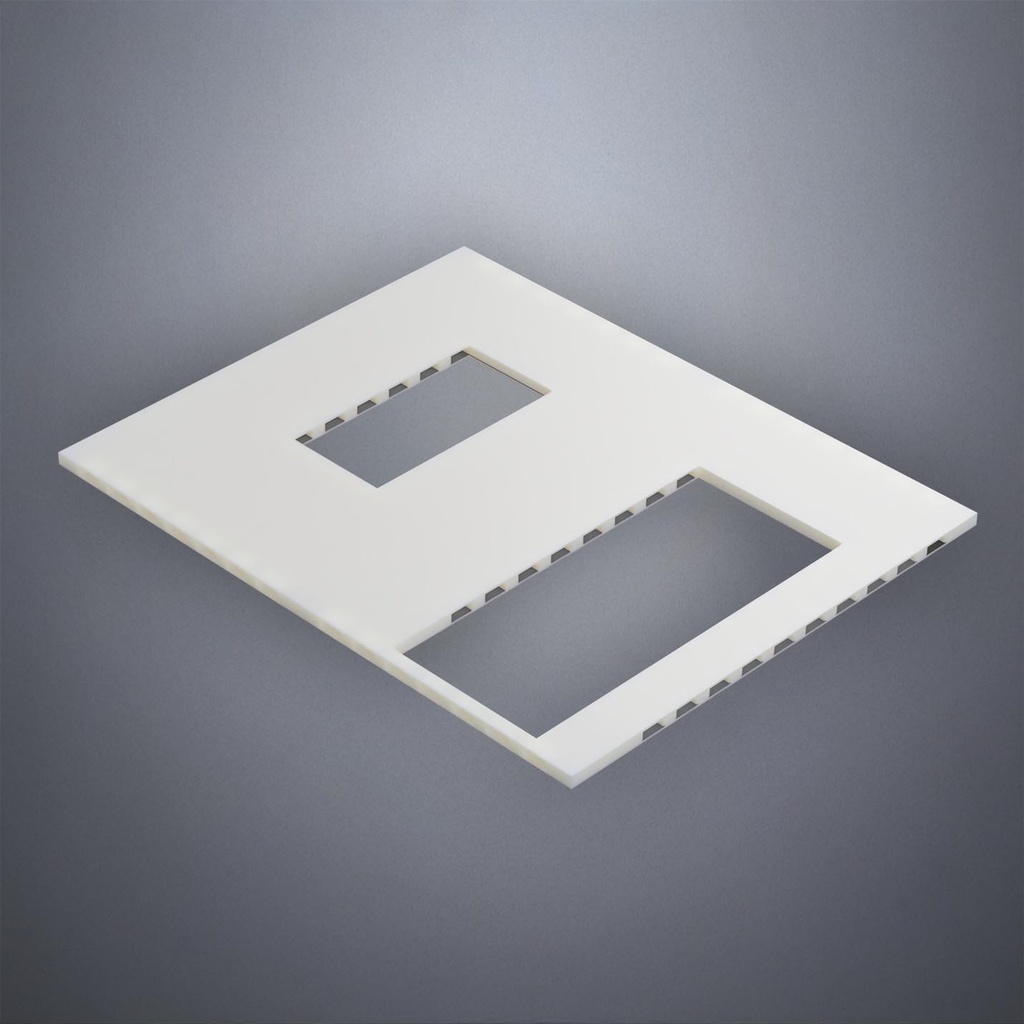 Wall With Narrow Window, Door