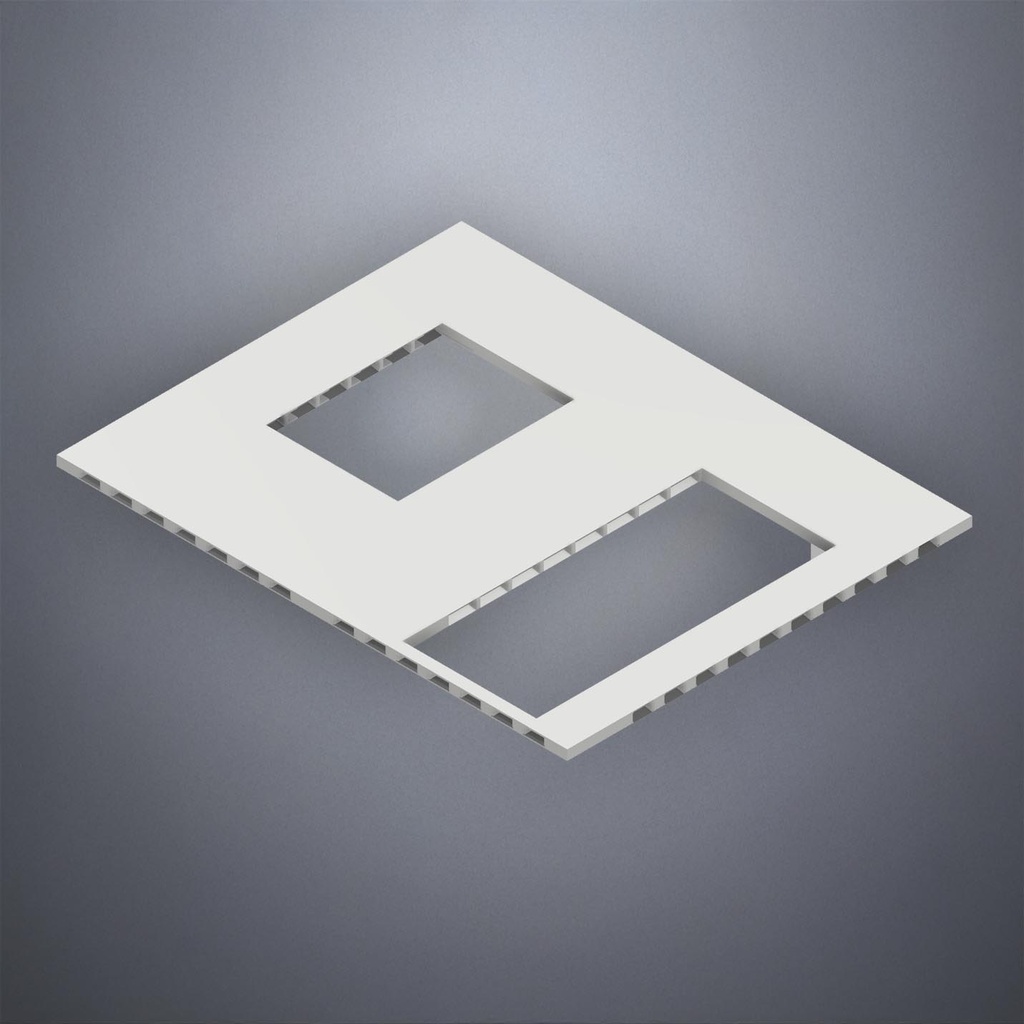 Wall With Standard Window, Door