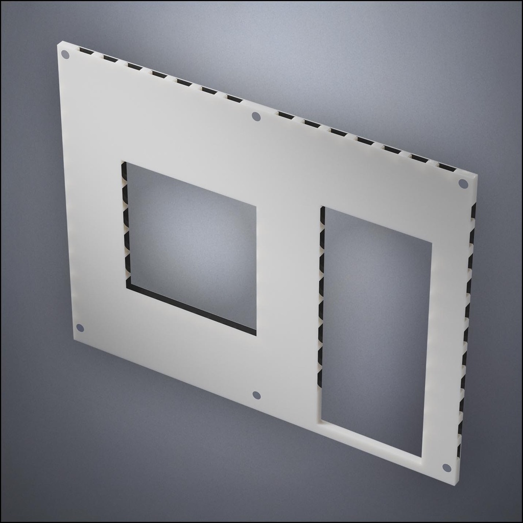 Wall With Wide Window, Door