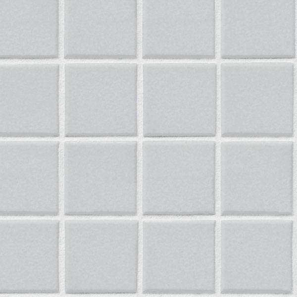 Flooring: White Square Tile