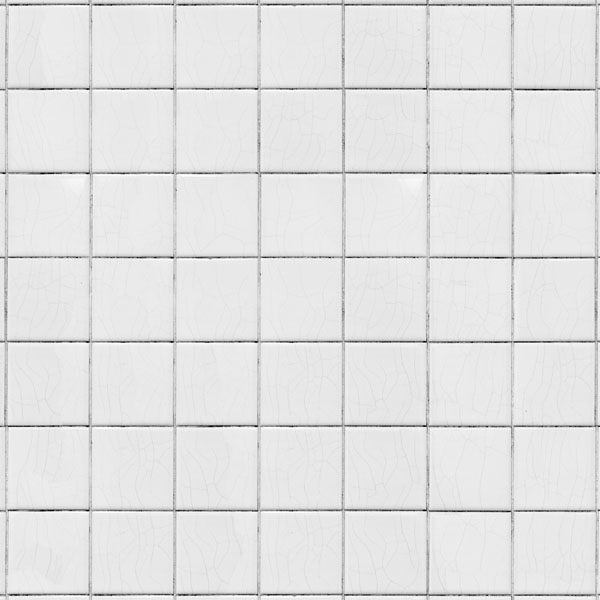 White Square Tile Flooring