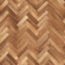 Flooring: Light Wood Herringbone