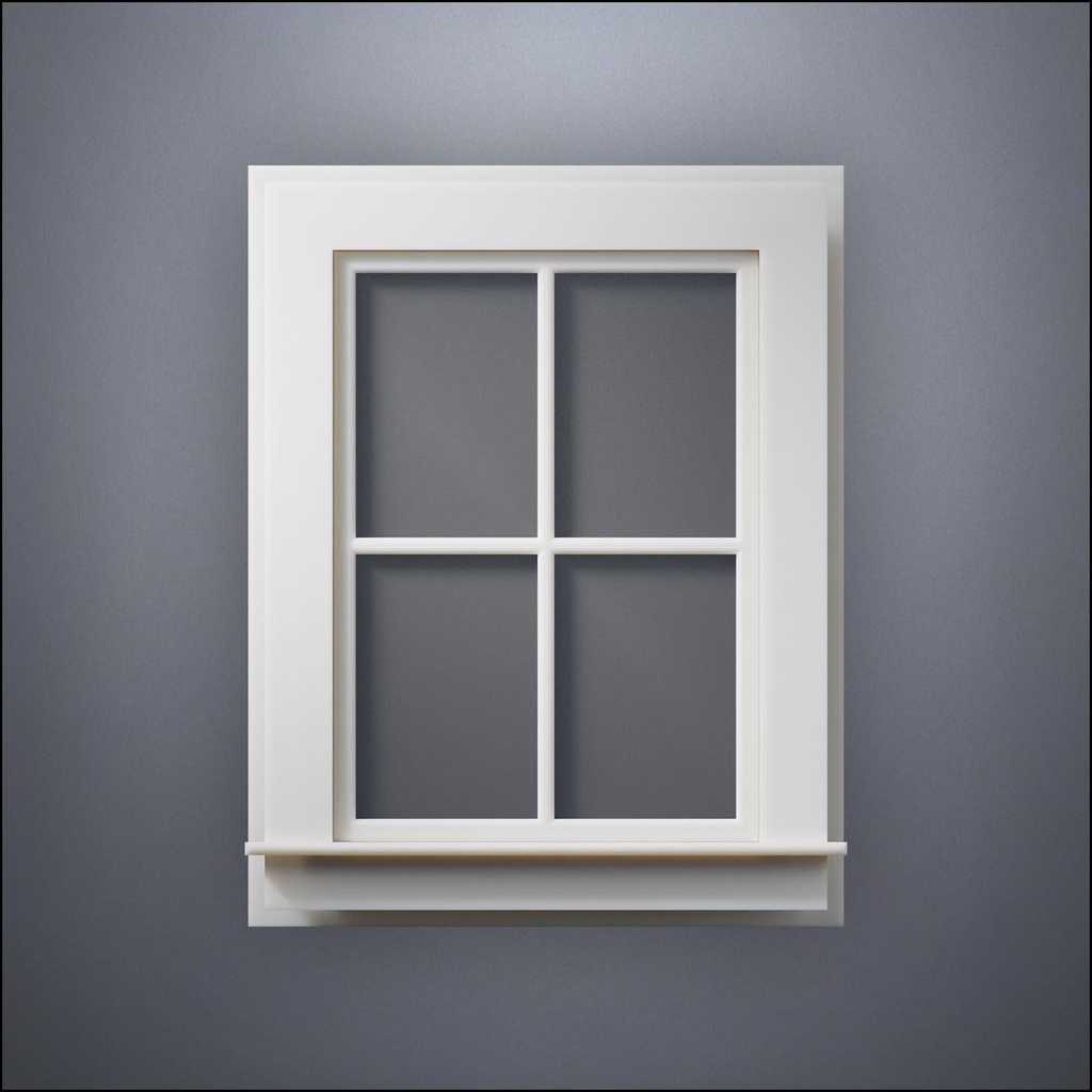 Standard 4-Pane Window