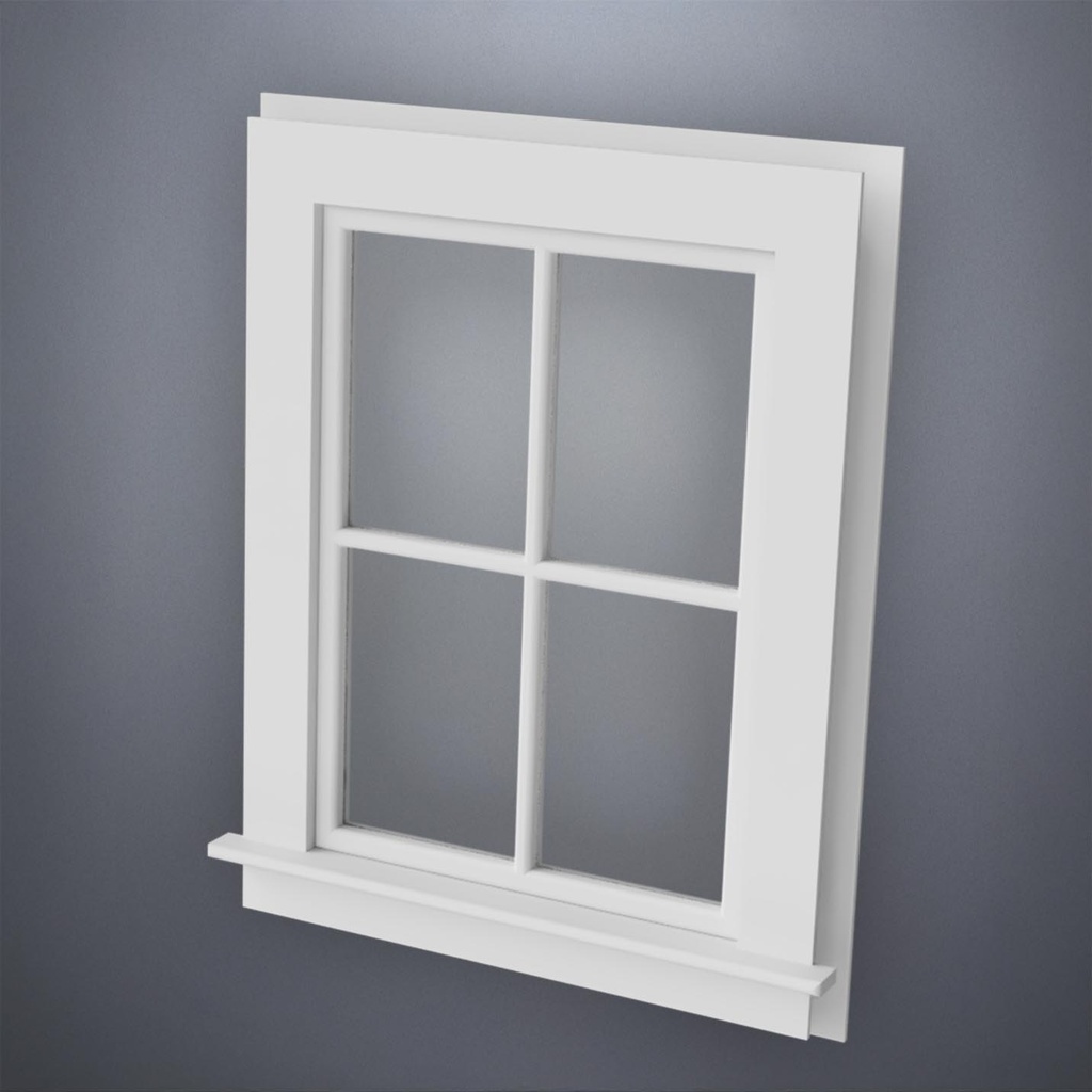 Standard 4-Pane Window