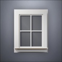 Standard 4-Pane Window