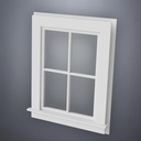 Standard 4-Pane Window