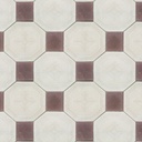 Flooring (Printed): Gray Octagonal Tile