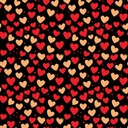 Wallpaper: Red & Yellow Hearts