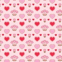 Wallpaper: Pink & Red Hearts