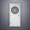 Spiderweb Window Door - Thin Frame