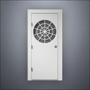 Spiderweb Window Door - Thick Frame