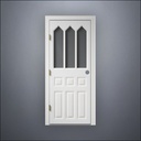 Steepled Rutherford Window Door - Thin Frame