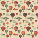 Wallpaper: Retro Balloon Sky