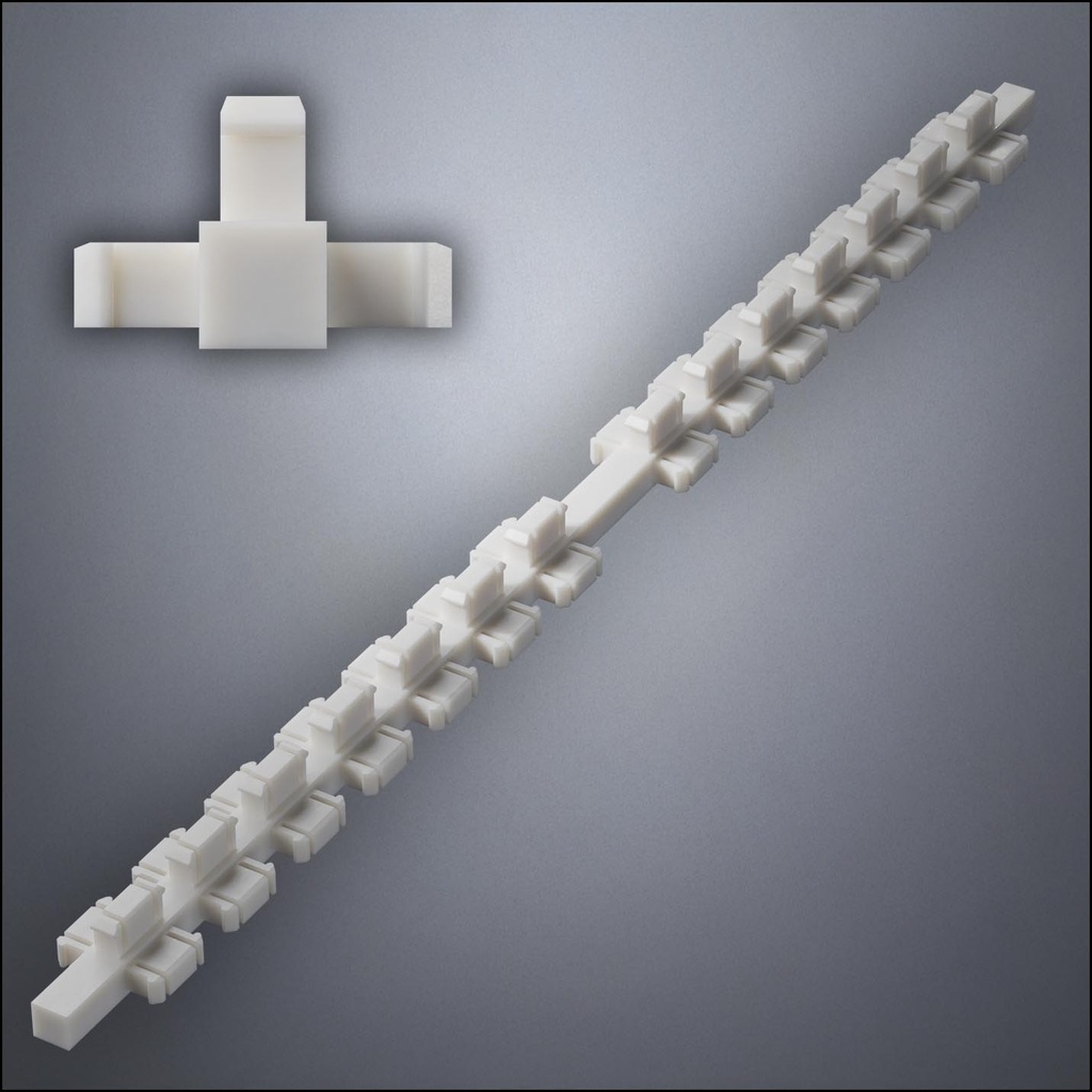 Floor Connector - ('T' Shape) | Rainbow Star Minis